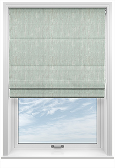 Laura Ashley Whinfell, Duck Egg - Twist&Fit Roman Blind